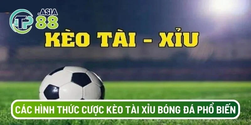 Các hình thức cược kèo tài xỉu bóng đá phổ biến tại TP88