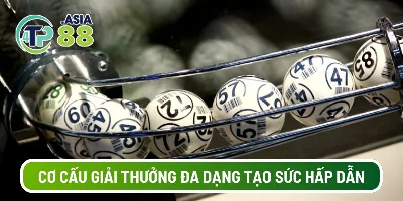 Cơ cấu xổ số miền bắc giải thưởng đa dạng tạo nên sức hấp dẫn