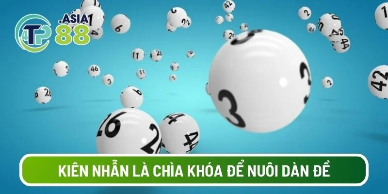 Kiên nhẫn là chìa khóa để nuôi dàn đề bất tử thành công