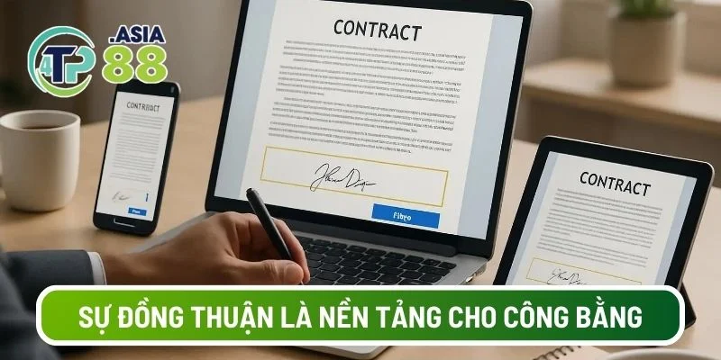 Sự đồng thuận của bạn là nền tảng cho mối quan hệ công bằng
